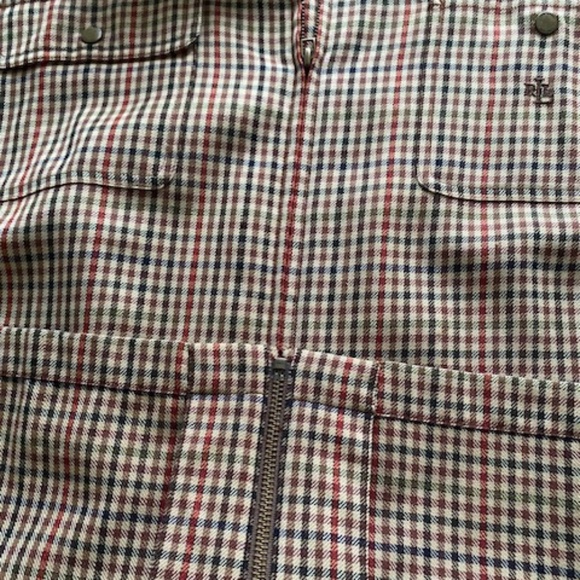 Lauren Ralph Lauren Wool Zip Shacket Top - Picture 11 of 14